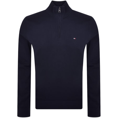Tommy Hilfiger 1985 Crew Neck Knit Jumper Black Mainline Menswear